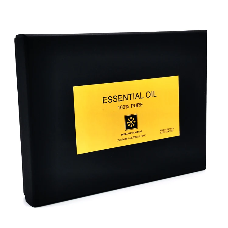 Wholesale Private Label Pure Nature Essential Oils Set 12/10ml Aromatherapy Essential Oil Gift Set OEM