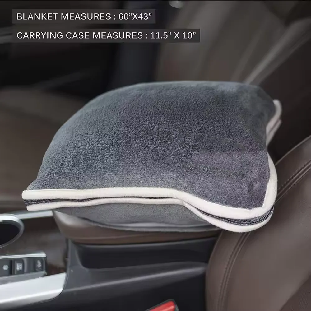 travel blanket airplane compact airline lightweight blanket packable travel blanket and pillow set