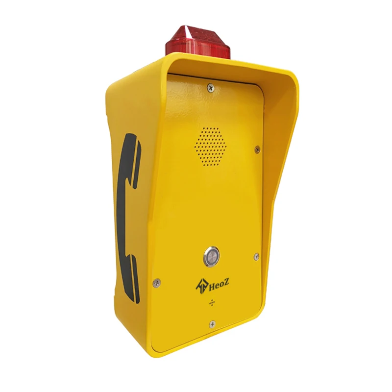 Heoz Water Proof Telephone Weatherproof Telephone Outdoor Emergency Phone Box 3G 4G GSM Wireless Version