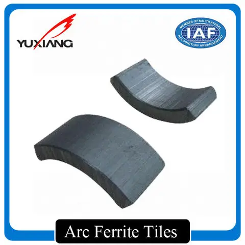 OEM Factory Ferrite Ring Magnets Composed of Strontium Carbonate and Iron Oxide