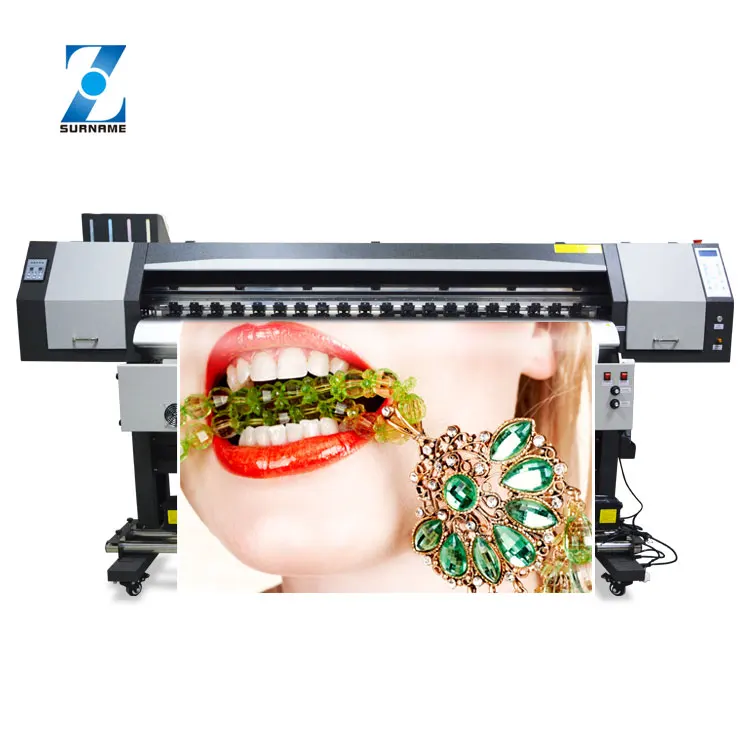 Высокоскоростной экологичный виниловый баннерный плоттер 1,8 м с четырьмя головками 4720 широкоформатных принтеров