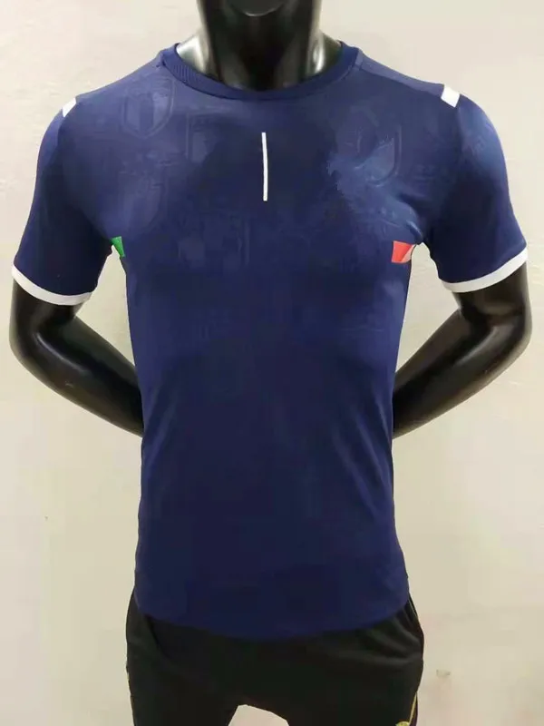 Free shipping European soccer jersey 2021 Euro cup player version Imobilie Bonucci Pirlo football shirt