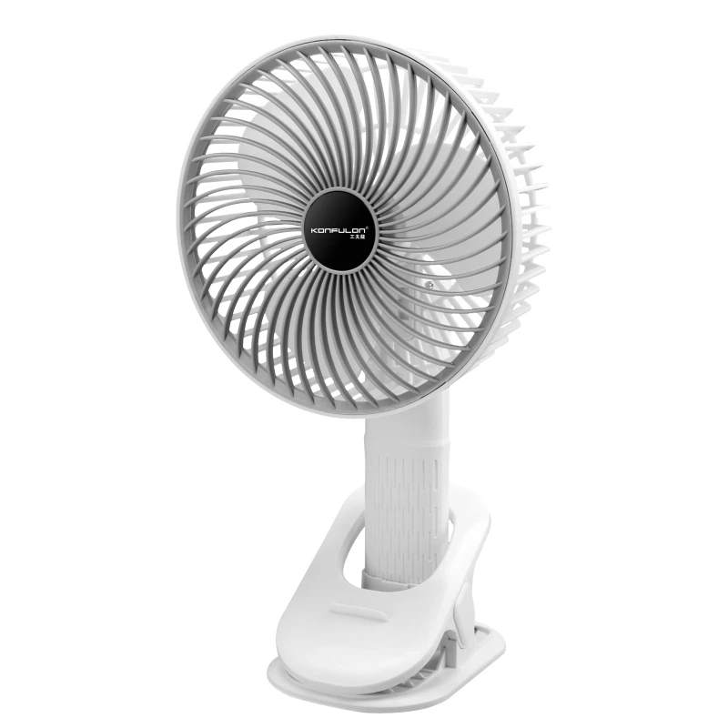 Konfulon Silicagel USB Desktop Fan Rechargeable Battery USB Cooling Fan Arrivals Handheld Fans Portable PP New for Home Outdoor