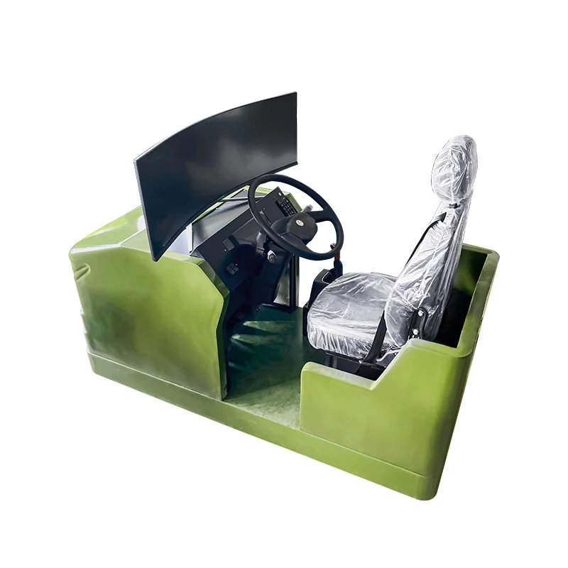 Professional Single Seat Three Screen Car Driving Simulator Car Driving Training Simulator for Smart Driving School