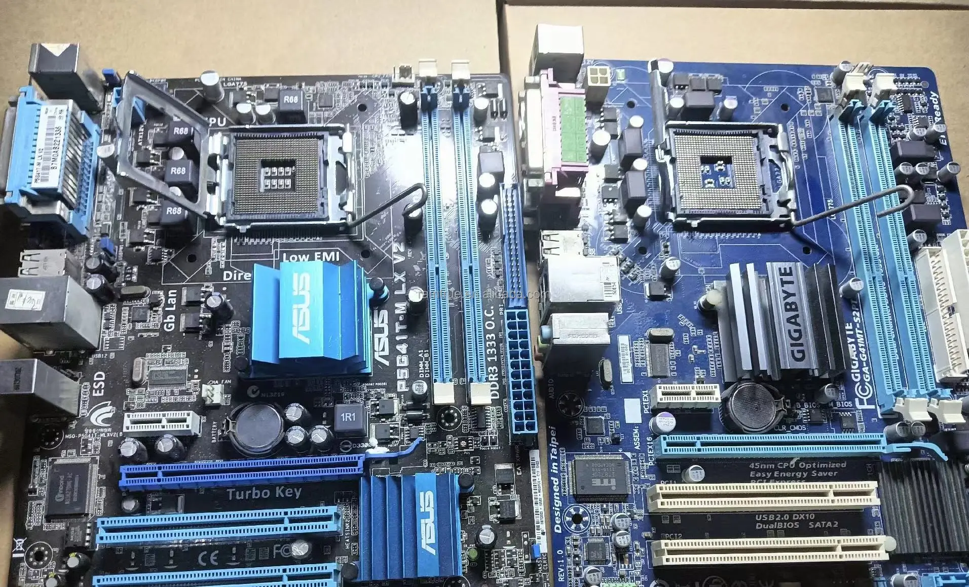 Socket 775 Motherboard For desktop G41 motherboard Support 2xDDR3 FSB 1333/1066/800/533 MHz