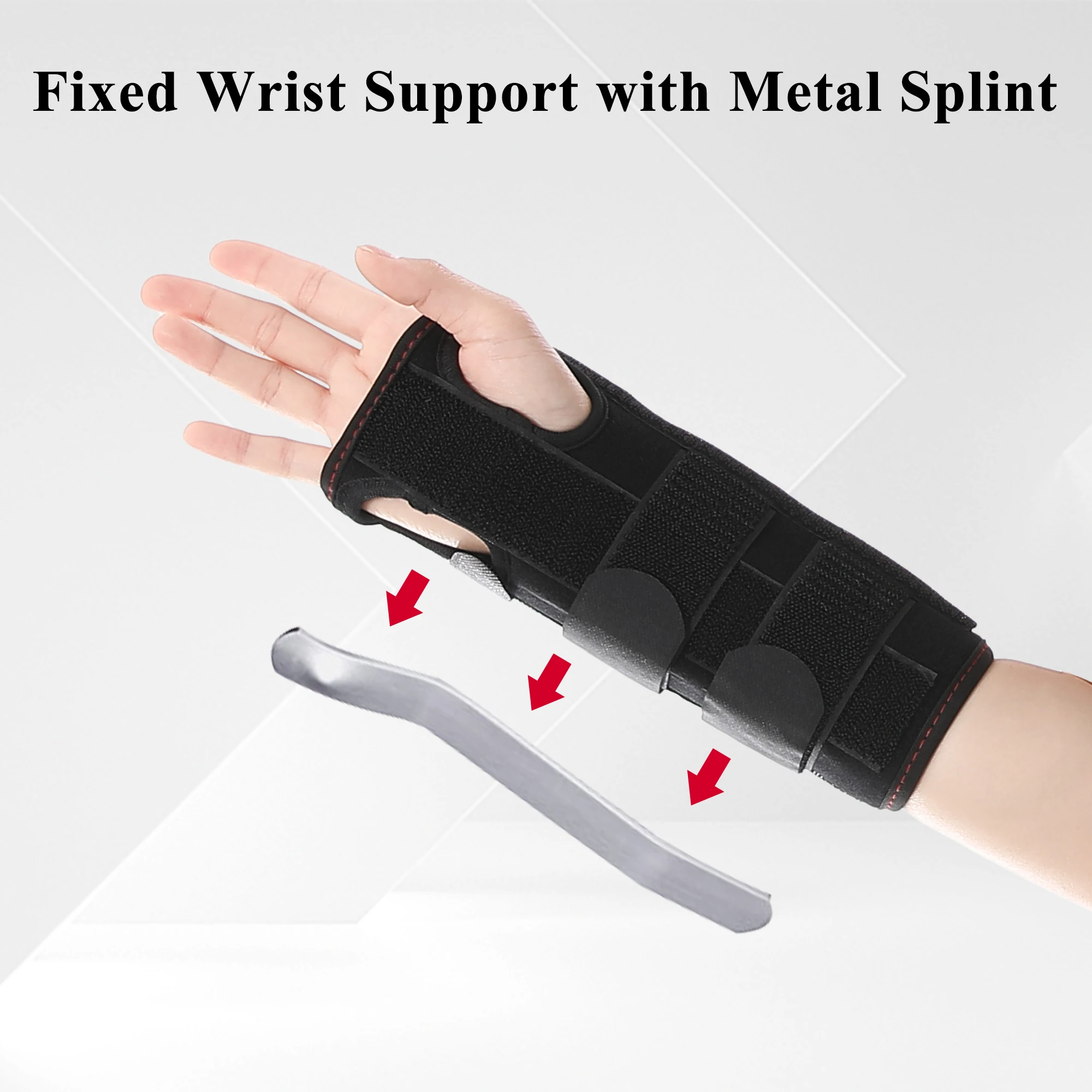 Orthopedic Medical Hand Wrist Support Brace Carpal Tunnel Fixer Thumb Wrist Splint and Belt