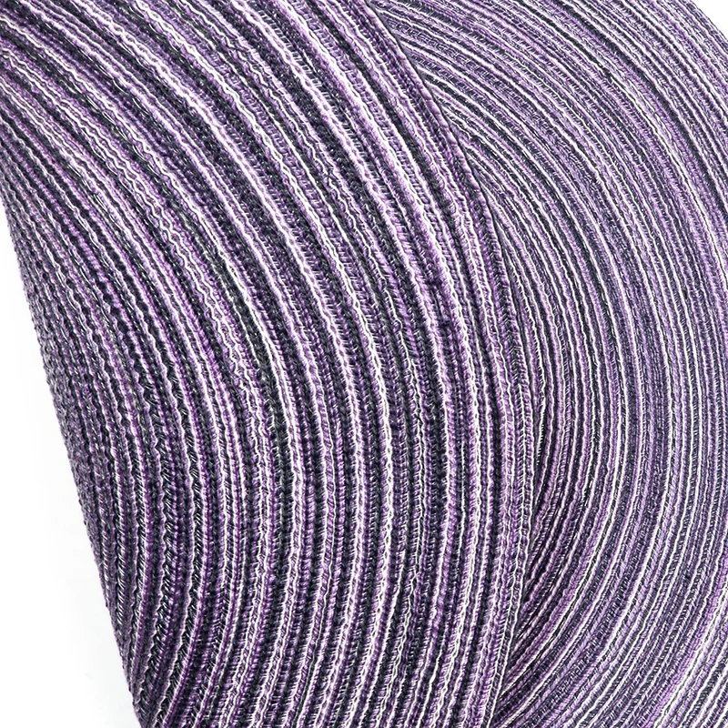 Round Placemats Braided Cotton Place Mats 15 inch for Kitchen Dining Table Holiday Party Round Placemats