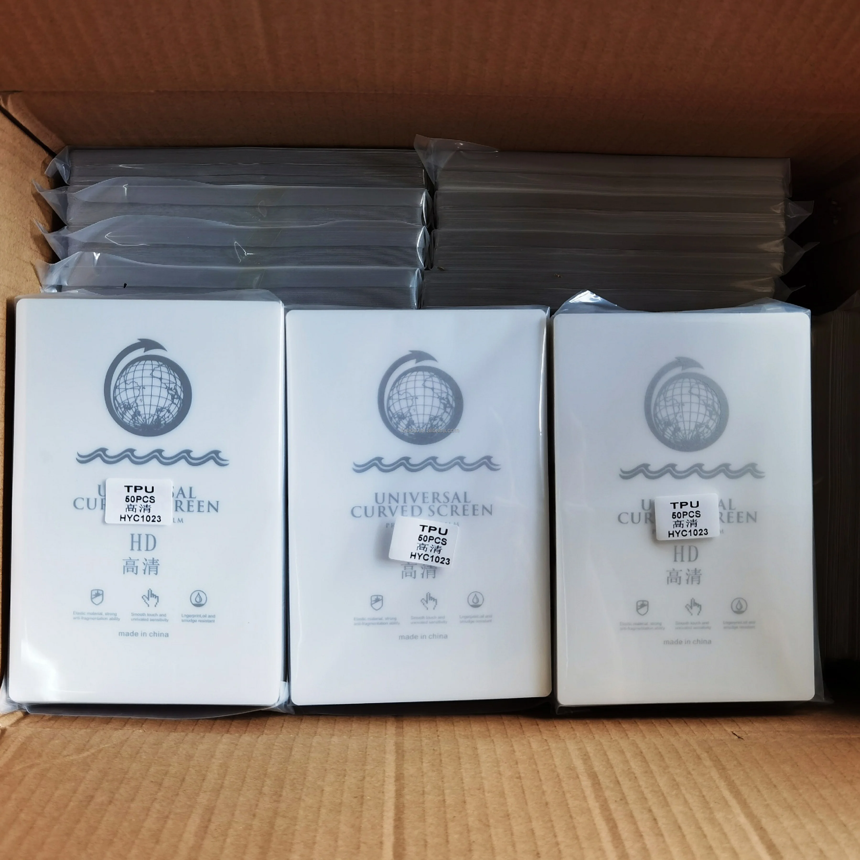 Mobile Phone screen protector clear mate blue-ray ultra thin tpu sheets raw soft hydrogel films screen transparent