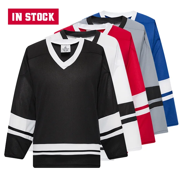 H400  blank jersey ice hockey jersey practice hockey jersey in stock