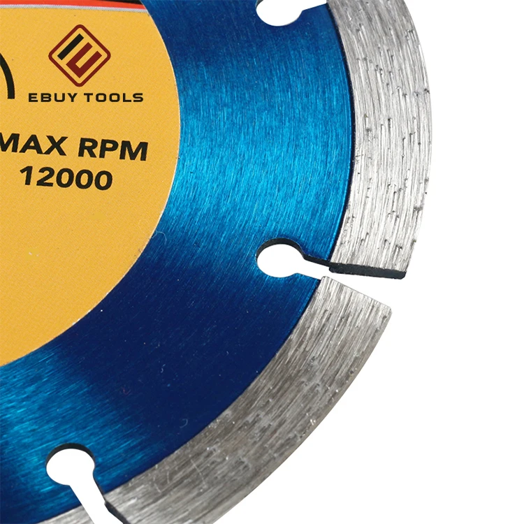 Diamond Compact Circular Saw Blade with 3/8-Inch Arbor Cutting Ceramic Tile, Stone Tile, Backer Board and Cement
