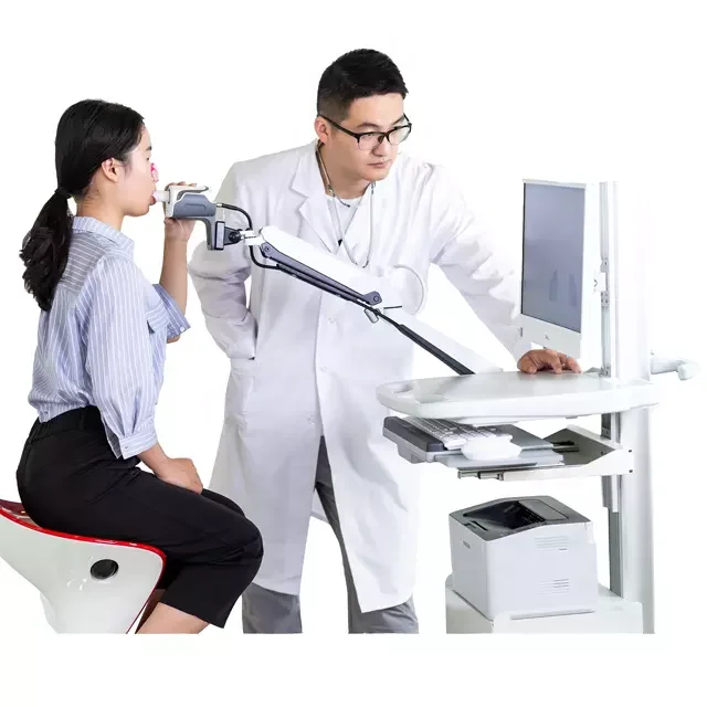 ANCOOL SpiroPower PFT Respiratory Health Screening Pulmonary Function Testing System