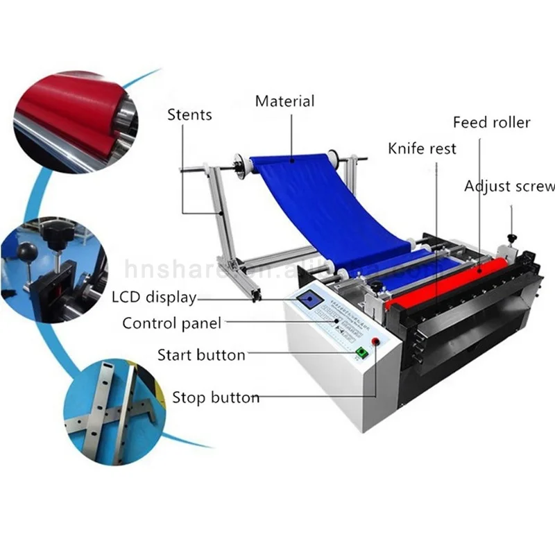 pvc roll to Sheet Cutting Machine Polyester pdlc Film Cutting Machine