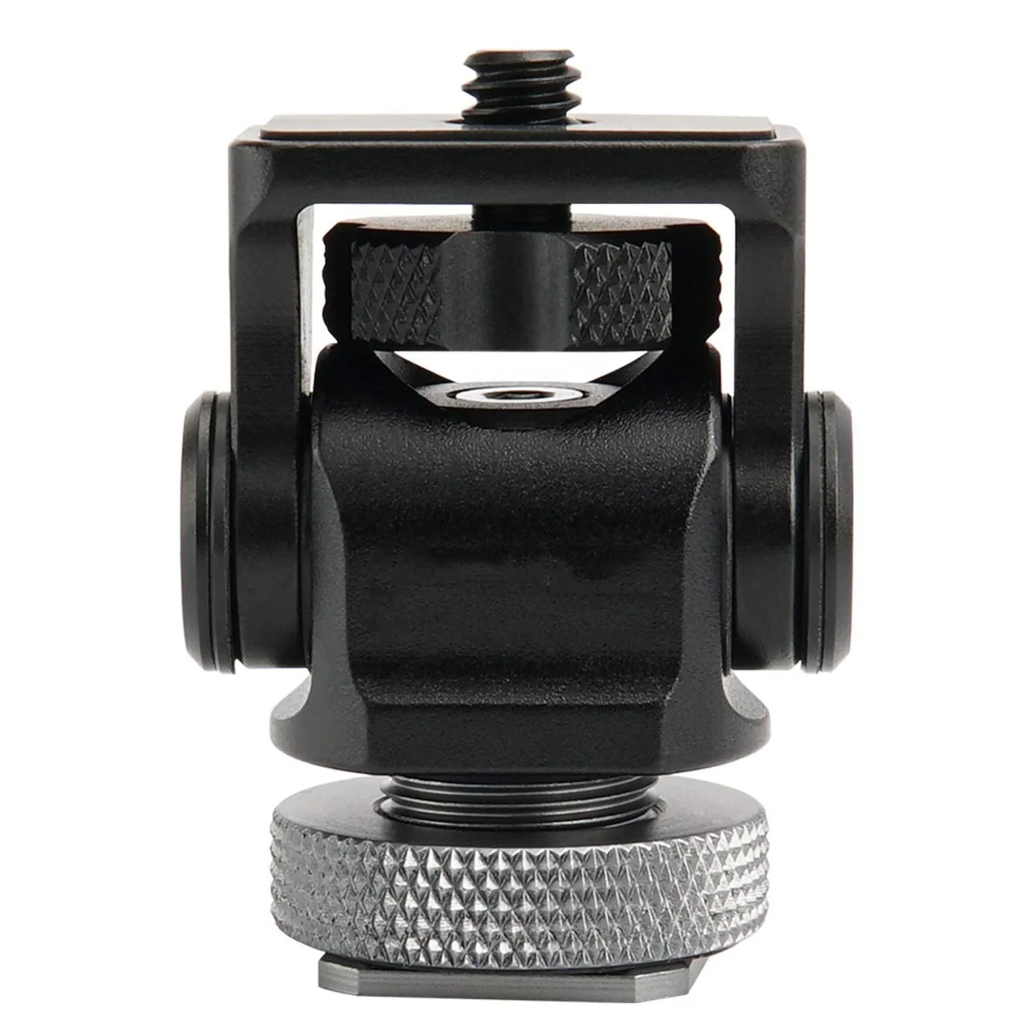 Mini Hot Shoe Adapter Stand Field Monitor Mount Monitor Holder Vlogger Monitor Mount Snail Head Holder Cold Shoe Mount