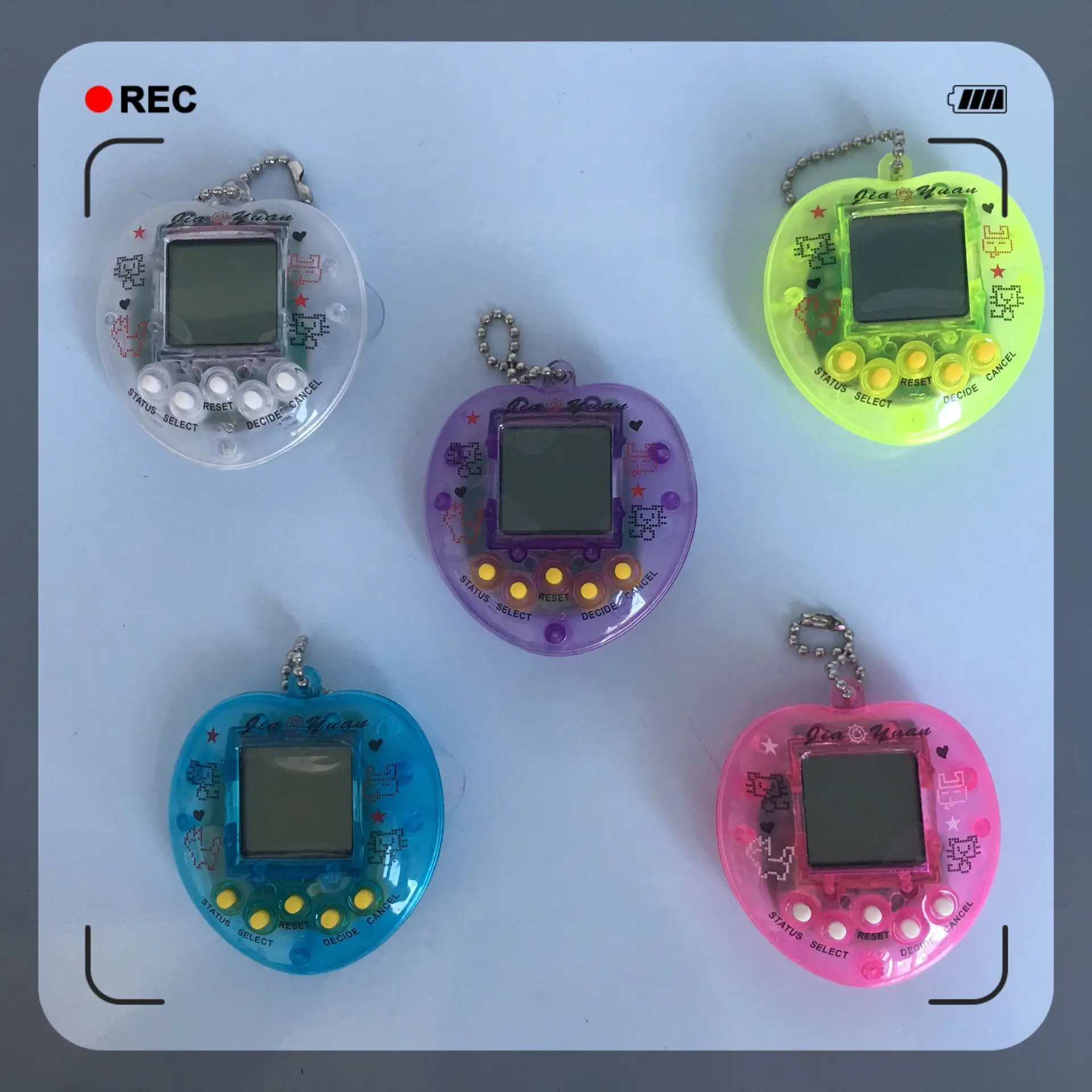 Custom Tamagochi Sale Classic Mini Electronic Virtual Pets Machine Toy Peach Heart & 168 Animals Battery Operated Game