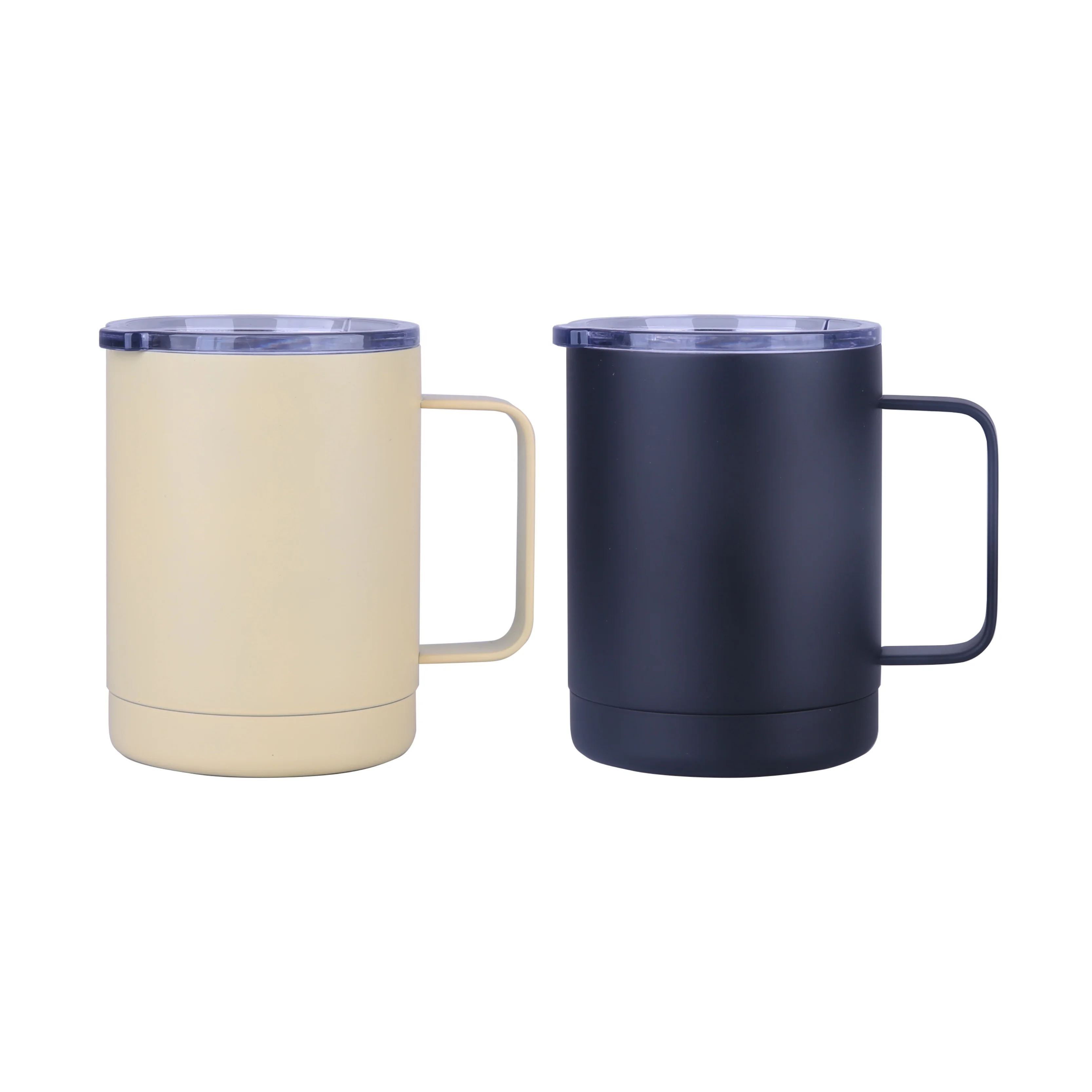 
2020 Top Seller Stainless Steel Travel Tumbler 10oz Coffee Mug Wine Cup Coffee Mug With Handle 