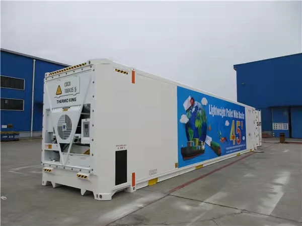 40feet BV or LR certificate DNV.2.7.1 refrigerated cold container  semi trailer Made in China