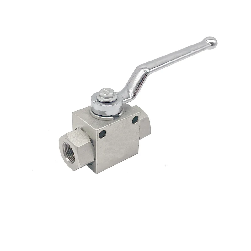HONGGE KHB-G1/2 superior quality price stainless steel female thread hydraulic high pressure ball valve 1/2Inch