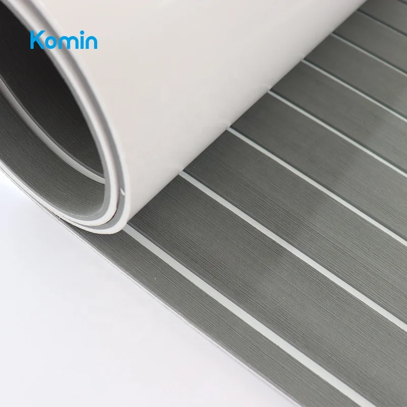 Komin Customized Marine Decking EVA Foam Boat Flooring Material