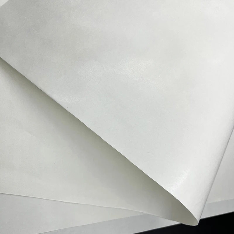 Manufacturer wholesale custom tissue paper pure wrapping paper white kraft wrap paper roll for gift box packaging