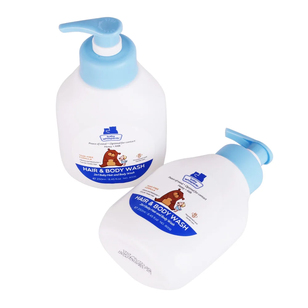 Baby funny bath time no stimulation gentle replenishing care shampoo & shower gel for delicate skin