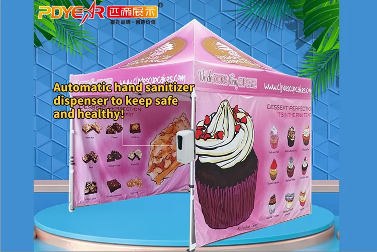 Wholesale 10X10 feet High Quality Outdoor Waterproof Commercial Pop Up Canopy Tents Trade Show Tent