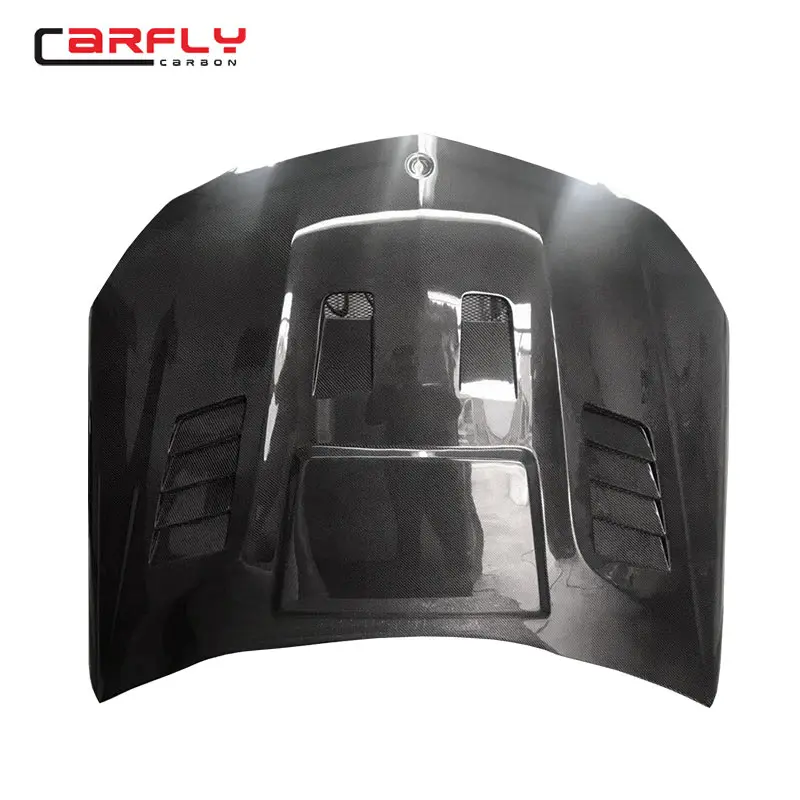Perfect fitment carbon bonnet hood for W204 C63 car tuning