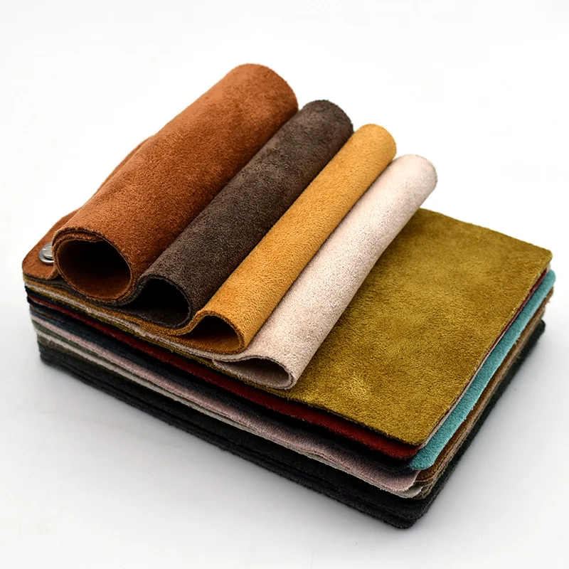 Double Sided Suede Fabric Faux Leather Suede Garment Sofa Composite Fabric Car Upholstery Leather