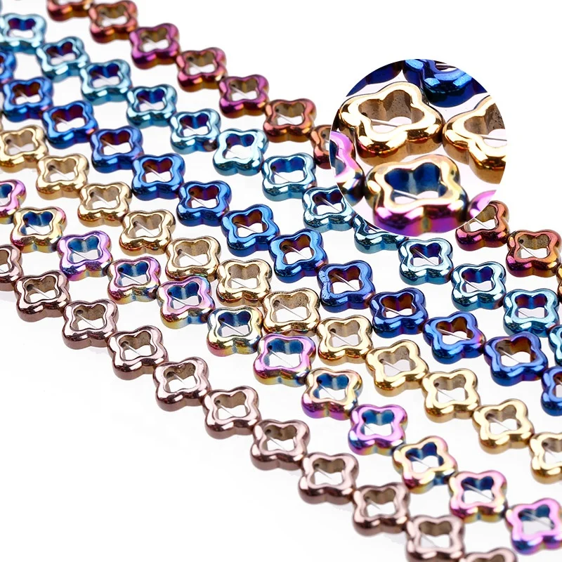 Zenper 3mm*3mm*1mm Square Shape Hematite Loose Colored Hematite Stone Wholesale