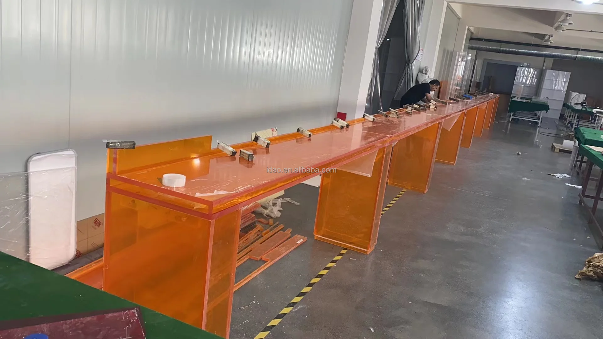 Wholesale Plexiglass Plate Various Colors Colorful Glitter Acrylic Sheet 2mm 50mm Thickness Laser Cutting PE Board Cast