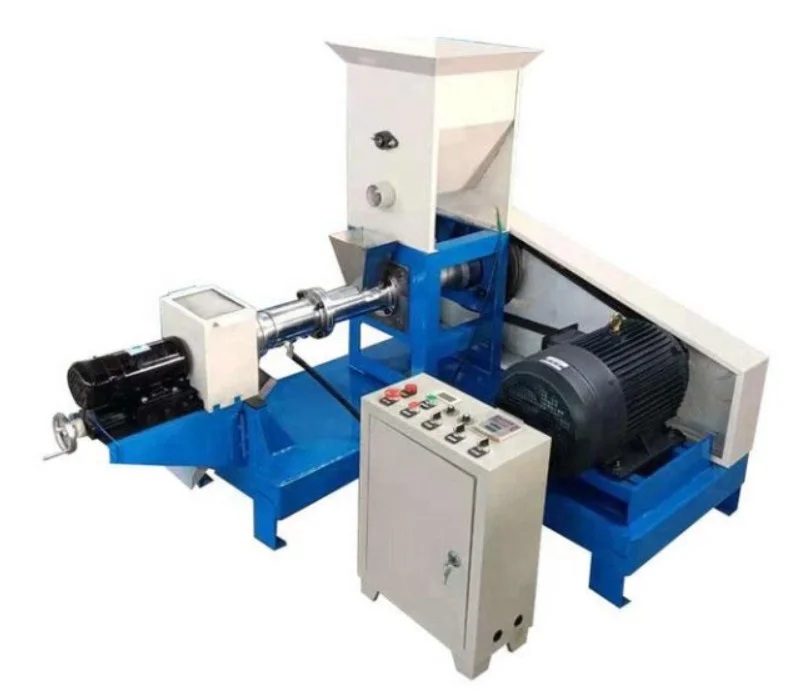 Fish Feed Pellet Making Machine Price Floating Fish Feed Extruder Machine
