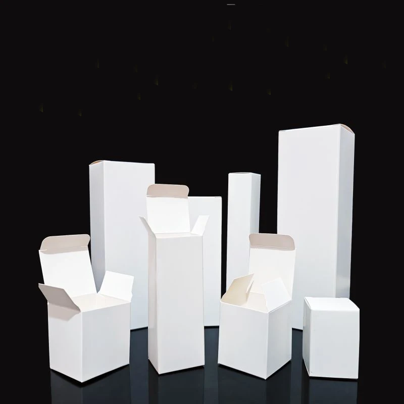 K1 eyeglasses gift box supply Kraft paper spot wholesale three-layer buckle bottom corrugated paper box hardened packing box