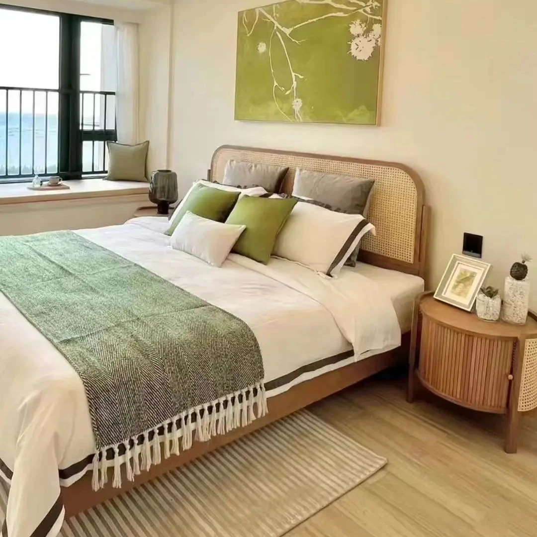 1.5m 1.8m Latest style atmosphere soft large bed