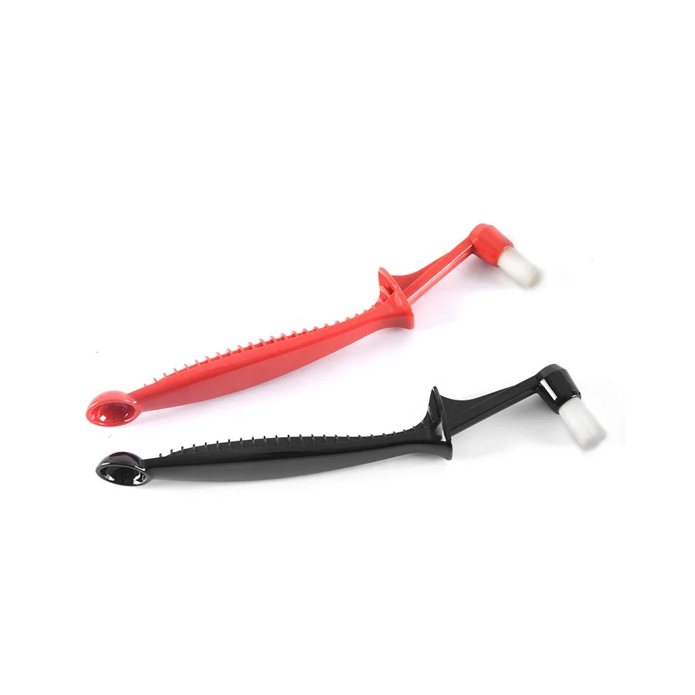 Coffee Tools Semi-automatic Coffee Machine Special Cleaning Brush with Measuring Spoon Coffee Brush