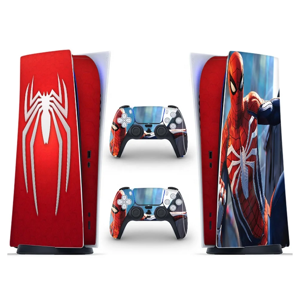 New arrival customized DIY skins for ps5 console original consol controller case skin sticker for sony ps5