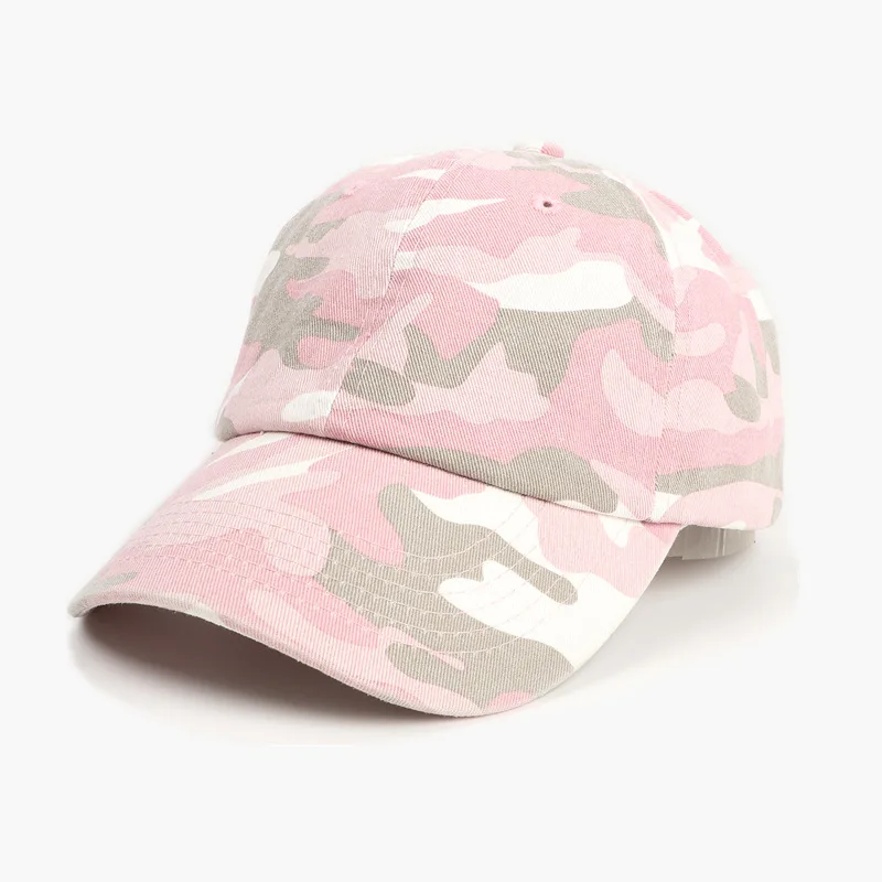 Wholesale Hunting Quality Stone Washed Cotton Camo Tactical Caps Baseball Caps