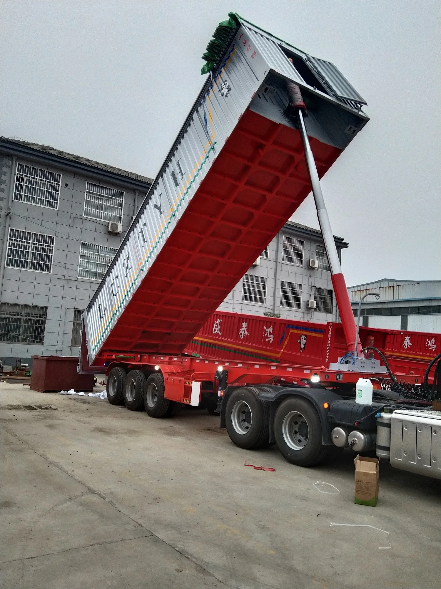 High quality best-selling 3 Axles Tipper Semi Trailer professional transport Dump Trailer Trucktrailers