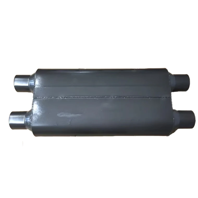 Maximum aluminized Performance Flow Sound Exhaust System for flowmaster style Car Exhaust Muffler