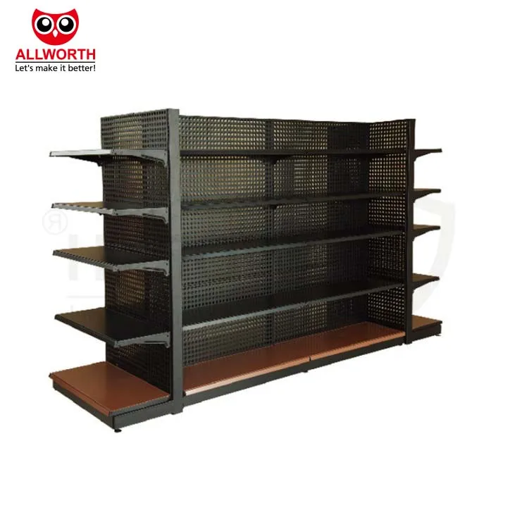 Professional Cosmetic Shop Cosmetic Display Stand Metal Personal Supermarket Shelf