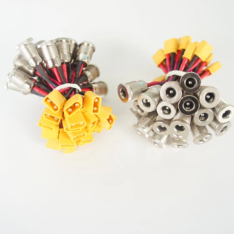 Factory Price Custom Cable Assembly Custom Cable DC 5521 to XT60 Male to Female Wiring Harness for Electric Scooters