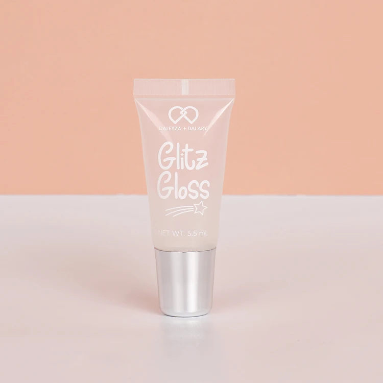 Screen Printing Custom 10ml Plastic Lip gloss Squeeze Tube Empty Lipgloss Containers Tube Packaging