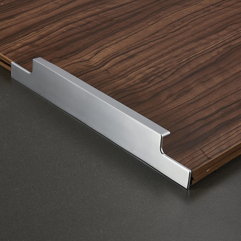 Furniture Hardware Accessories Edge Profile Handle Aluminum Kitchen Cabinet Wardrobe Handle