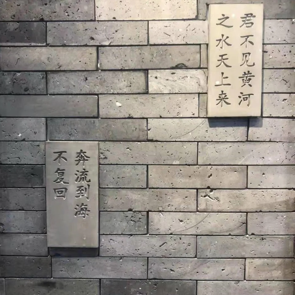 Wholesale high quality vintage cyan clay brick decorative bricks thin brick