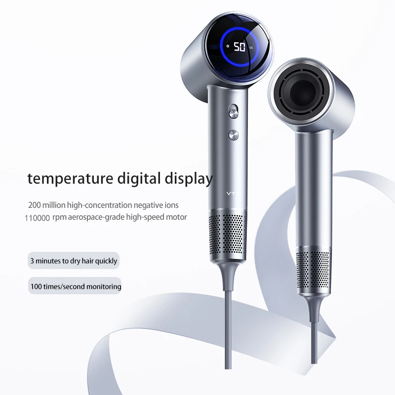 Custom Hair Dryers Professional Salon Light Weight High Speed Hair Blower One Step Negative Ions Turbo Hair Dryer