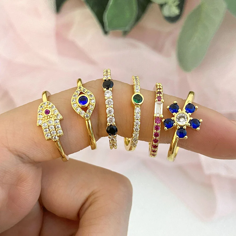 Foxi fashion ring mexico jewelry anillos mujer bague femme 18k gold jewelry rings jewelry women