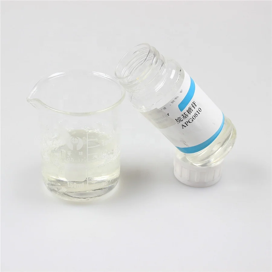 Excellent surfactant Alkyl polyglucoside/ Decyl glucoside /APG 0810 used in personal care product