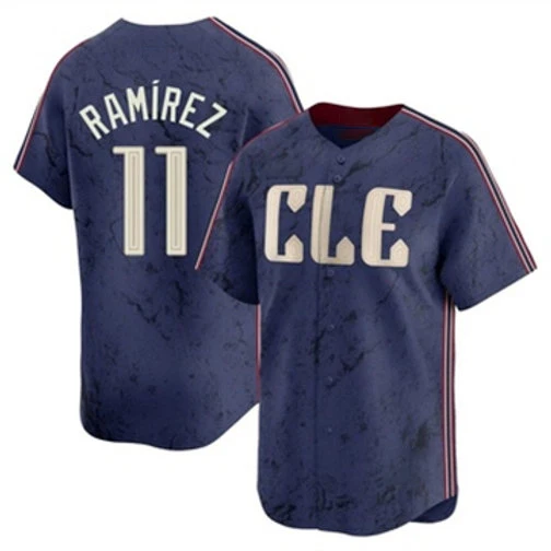 Custom Cleveland 11 Jose Ramirez Baseball Jersey 7 Kenny Lofton 57 Shane Bieber Guardian Stitched Men Women Youth Infant S-6XL