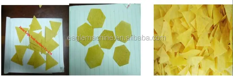 automatic flour doritos corn tortilla chips making machine