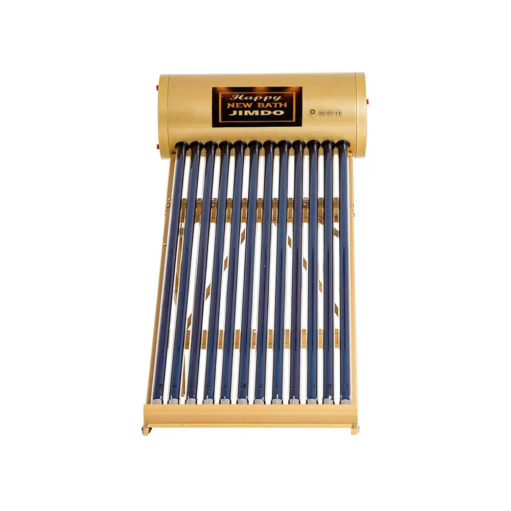 
integrated heat pipe solar water heater tengen placas solares policristalino 