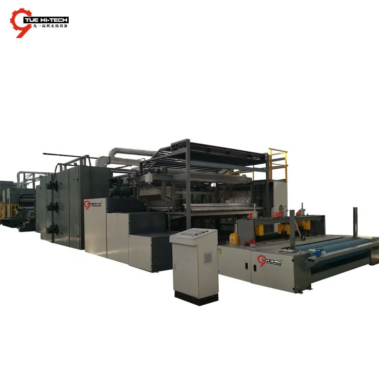China Nonwoven Abrasive Products Production Line Made From Premium Quality Nylon Fiber And Water Proof Resin Bond