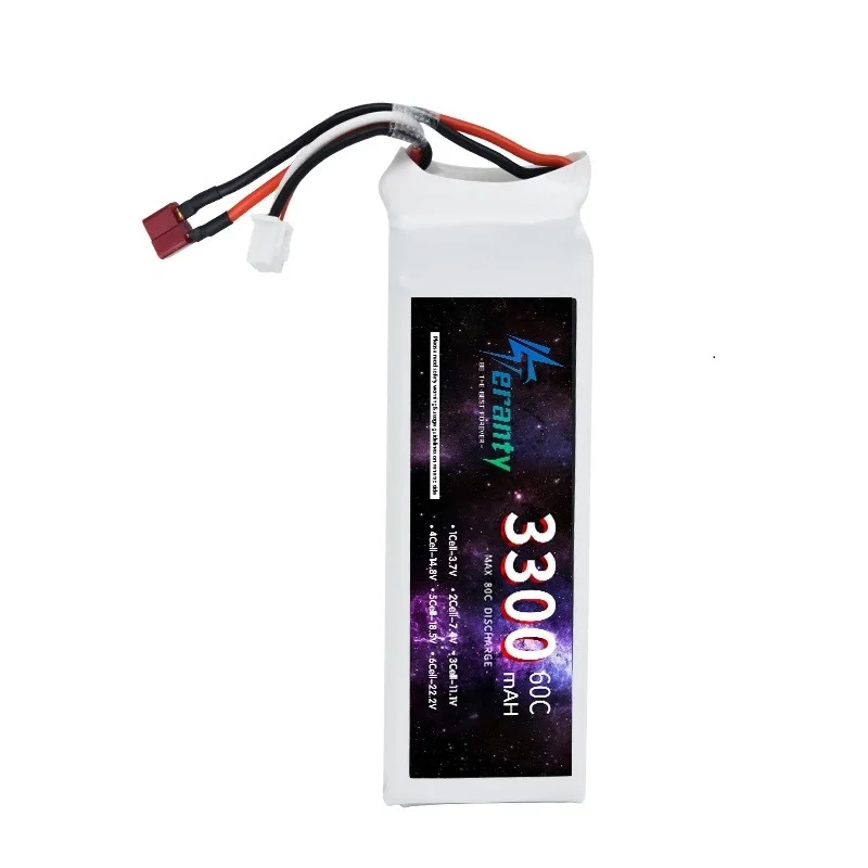 Квадрокоптер 7 4 V 2S 3300MAH 60C для пульта дистанционного управления автомобиля FPV drecopter Boat Deans T JST XT30 XT60 Connector Battery